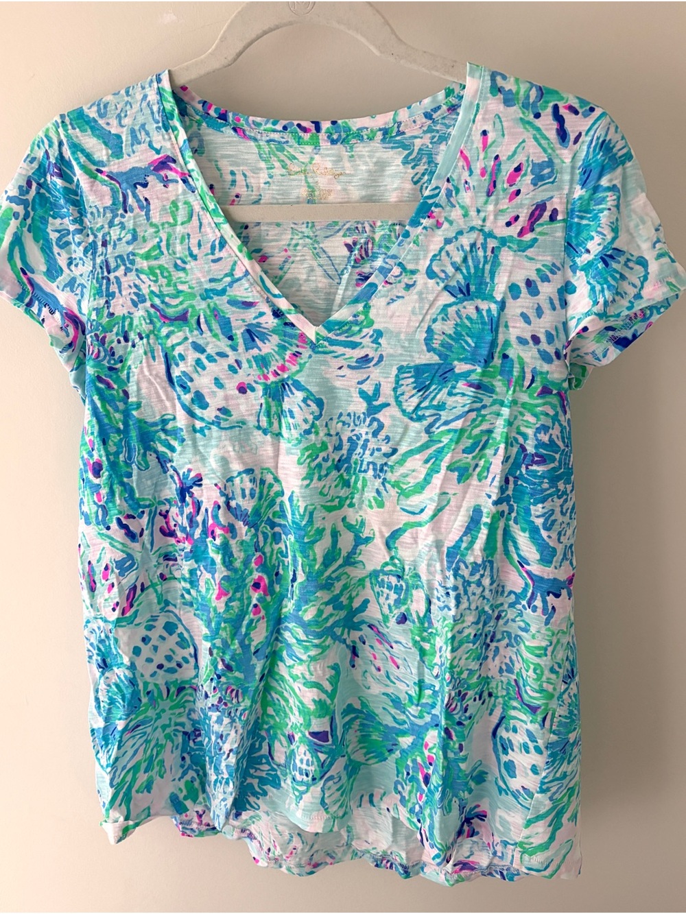 Lilly Pulitzer V-Neck Tee